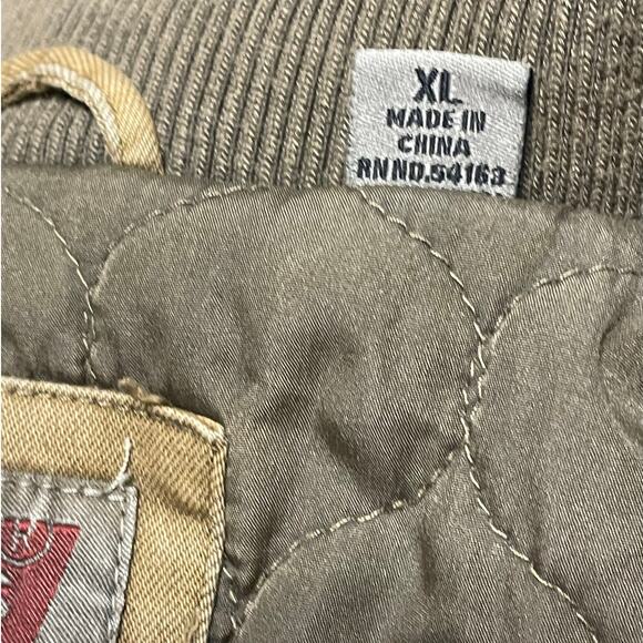 Levi's Mens Quilted Four Pocket Canvas Jacket size XL - Picture 13 of 14